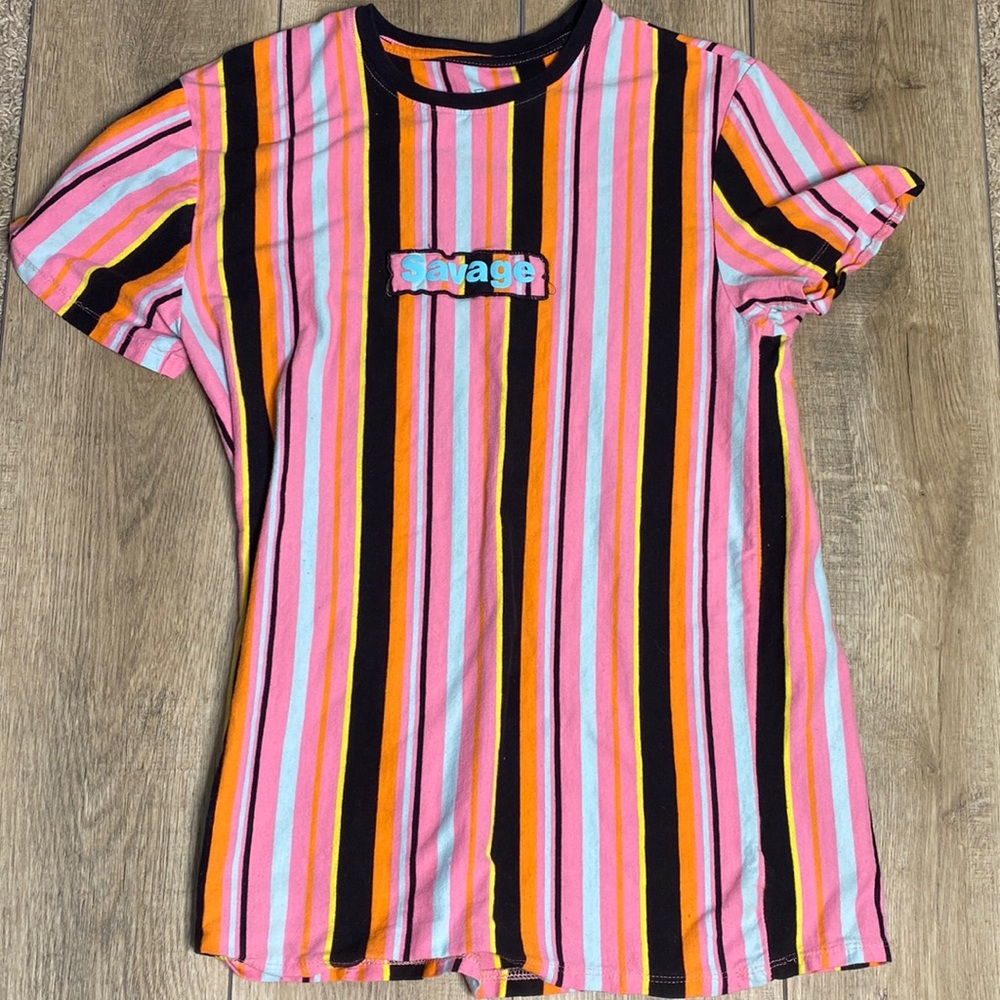 Savage tee by vox populi unisex size large multi colors